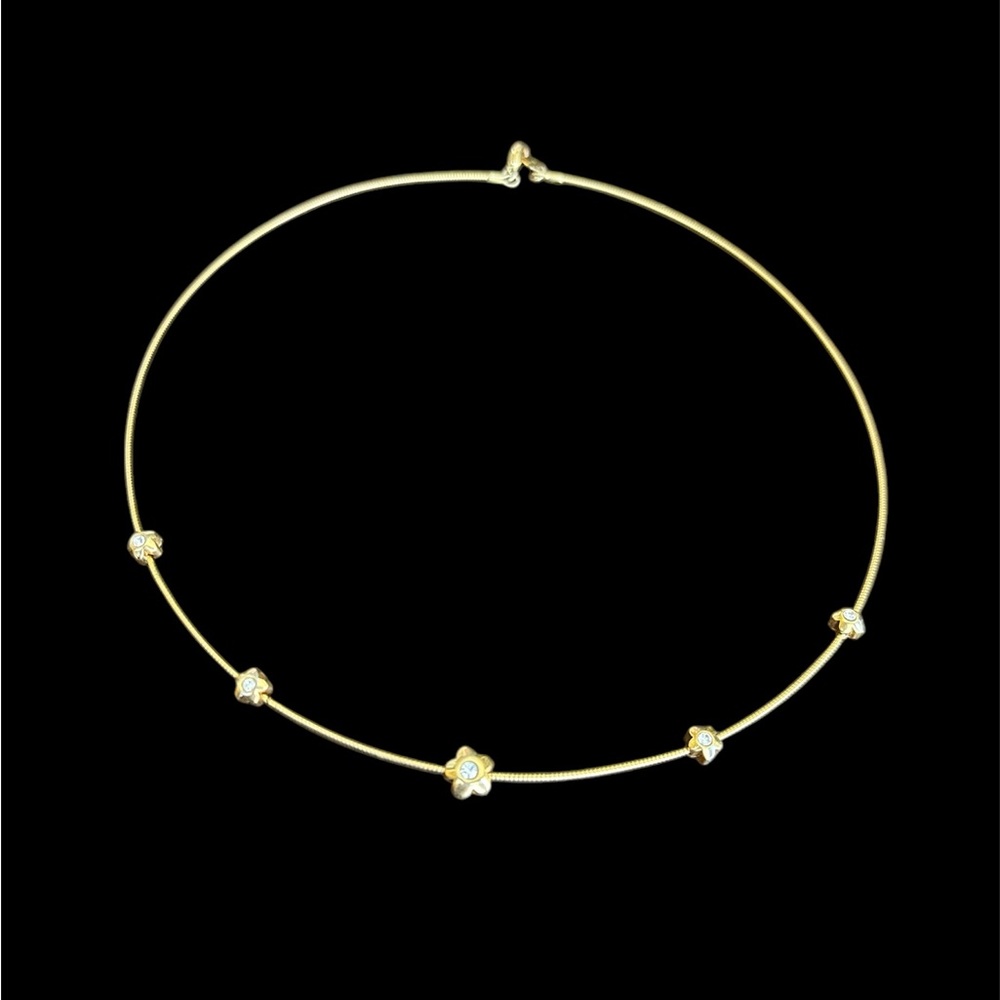 VTG Avon Elegant Goldtone Cable Necklace